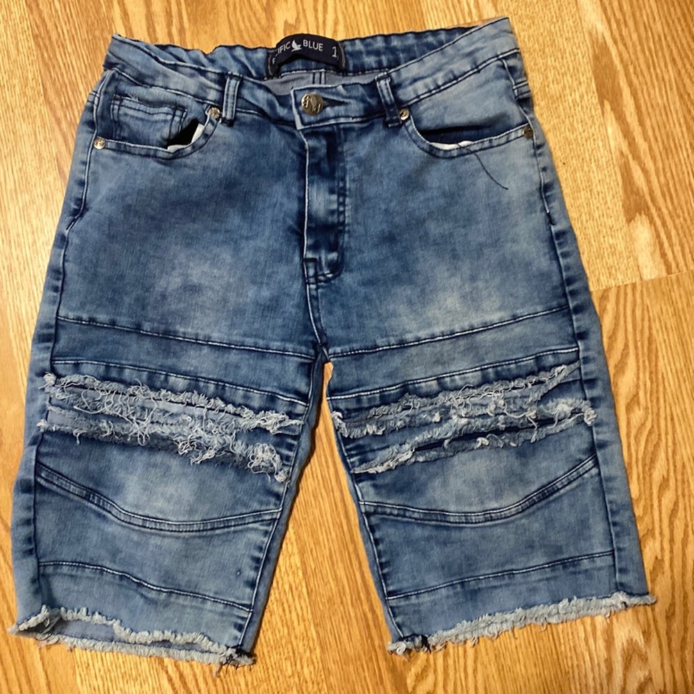 Blue Jean Shorts
